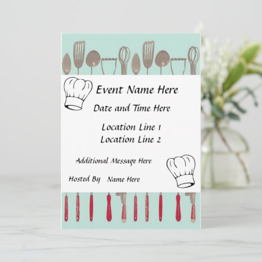 Benutzerdefinierte Einladungen (Stehend Vorderseite)