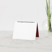 Benutzerdefinierte Einladungen für Black Cat Cards (Rückseite)