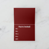 Benutzerdefinierte Einladungen für Black Cat Cards (Innenseite)