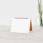 Benutzerdefinierte Einladungen für Black Cat Cards (Rückseite)