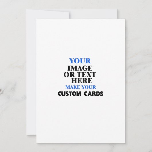 Benutzerdefinierte Einladungen - Personalisierte A (Vorderseite)