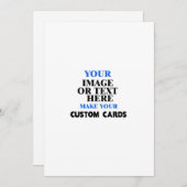 Benutzerdefinierte Einladungen - Personalisierte A (Vorne/Hinten)