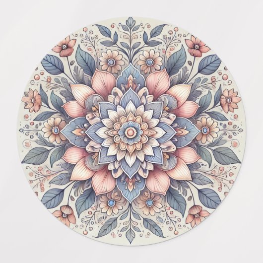 Benutzerdefinierte, einzigartige Labels für jeden Etiketten (Design 1)