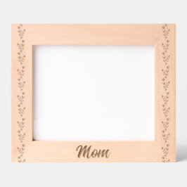 Benutzerdefinierte Elegant-Mama Geätzte Rahmen