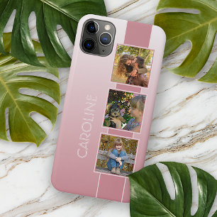 Benutzerdefinierte elegante Fotos Ombre Dusty Blus Case-Mate iPhone Hülle