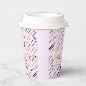 Benutzerdefinierte elegante Glittering Beauty Make Pappbecher (Rechts)
