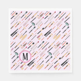 Benutzerdefinierte elegante Glittering Beauty Make Serviette