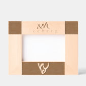 Benutzerdefinierte Elegante Inspiration Kunstvoll Geätzte Rahmen (Vorderseite)