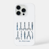 Benutzerdefinierte elegante MD DO PhD Doktor-Absch iPhone Hülle (Rückseite)