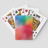 Benutzerdefinierte elegante moderne, farbenfrohe A Spielkarten (Rückseite)