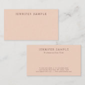 Benutzerdefinierte elegante, moderne Minimalistisc Visitenkarte (Vorne/Hinten)