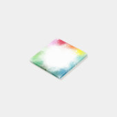 Benutzerdefinierte Elegante Moderne Vorlage Abstra Post-it Klebezettel (angewinkelt)