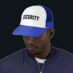 Benutzerdefinierte elegante moderne Vorlage Unisex Truckerkappe<br><div class="desc">White and Royal Blue Elegant Modern Template Erstellen Sie Ihr eigenes Upload Image Logo Foto Trucker Security Hat.</div>