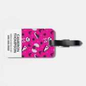 Benutzerdefinierte Emo-Symbole für Fotos Gepäckanhänger (Rückseite horizontal)