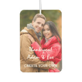 Benutzerdefinierte Ereignisdatenvorlage Autolufterfrischer (Vorderseite)