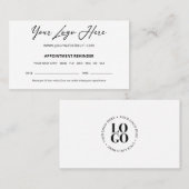 Benutzerdefinierte Erinnerung Visitenkarte (Vorne/Hinten)