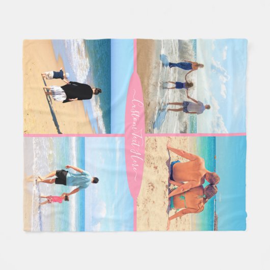 Benutzerdefinierte Erinnerungen für Fotomaterial F Fleecedecke (Vorderseite (Horizontal))