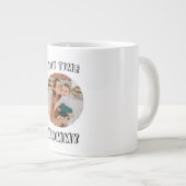 Benutzerdefinierte Erstmalige 1. Muttertagskarte Jumbo-Tasse (Vorderseite Rechts)