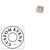 Benutzerdefinierte Event-Hand-Briefmarke Gummistempel (Stempel)