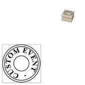 Benutzerdefinierte Event-Hand-Briefmarke Gummistempel (Stempel)
