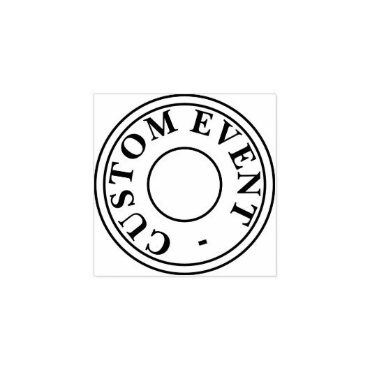 Benutzerdefinierte Event-Hand-Briefmarke Gummistempel (Prägung)