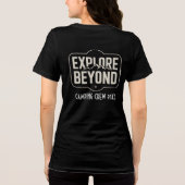 Benutzerdefinierte Explore Beyond Camping Crew 202 Tri-Blend Shirt (Rückseite)