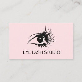 Benutzerdefinierte Eye Lash Extension Business Car Visitenkarte