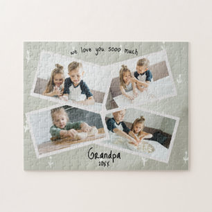 Benutzerdefinierte Familie 4 Foto Erstellen Sie Ih Puzzle