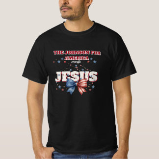 Benutzerdefinierte Familie Amerika braucht Jesus T-Shirt