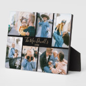 Benutzerdefinierte Familie Foto Vorlage Schwarze E Fotoplatte (Seite)