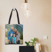 Benutzerdefinierte Familie mit 2 Fotos Tasche