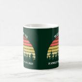 Benutzerdefinierte Familie Wiedersehen Forest Suns Kaffeetasse (Mittel)