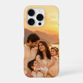 Benutzerdefinierte Familienfoto-iPhone-Hülle - Per iPhone 16 Pro Hülle