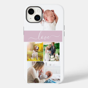 Benutzerdefinierte Familienfoto-Mutter-Erinnerunge iPhone 14 Plus Hülle