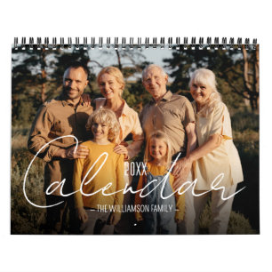 Benutzerdefinierte Familienfotos Kalender