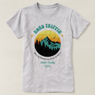 Benutzerdefinierte Familienurlaubs-Straßen-Outdoor T-Shirt