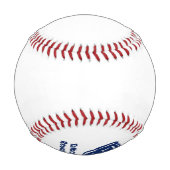 Benutzerdefinierte Familienzusammenkunft Baseball (Rückseite)