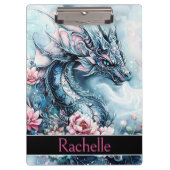 Benutzerdefinierte Fantasy-Drachen-Gestaltung Klemmbrett (Vorderseite)