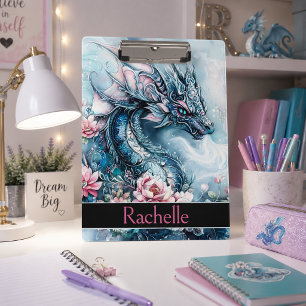 Benutzerdefinierte Fantasy-Drachen-Gestaltung Klemmbrett
