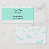 Benutzerdefinierte Farb-Libellen - Verschiedene Sc Visitenkarte (Vorne/Hinten)