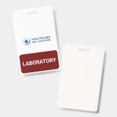 Benutzerdefinierte Farb-Phlebotomist-Laborbegleite Ausweis (Vorder- & Rückseite)