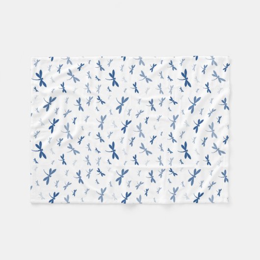 Benutzerdefinierte Farbdrachenschwärme - Verschied Fleecedecke (Vorderseite (Horizontal))