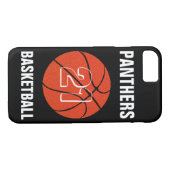 Benutzerdefinierte Farbe Basketball iPhone Case Co (Rückseite (Horizontal))