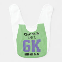 Benutzerdefinierte Farbe Behalte Calm GK Netball