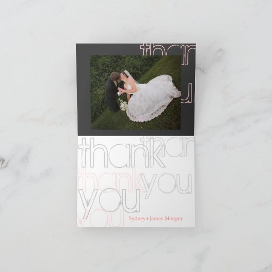 Benutzerdefinierte Farbe, danke Karten (Innenseite)