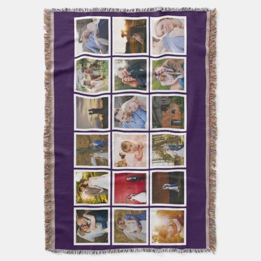 benutzerdefinierte Farbe der FotoCollage Decke (Vorderseite Vertikal)