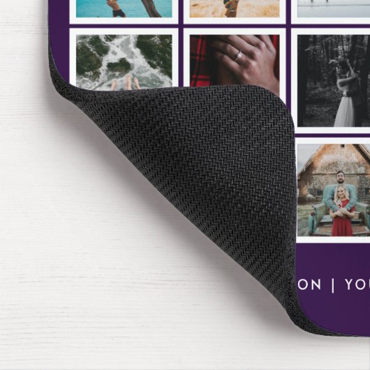 benutzerdefinierte Farbe der FotoCollage Mousepad (Ecke)