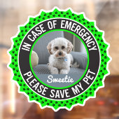 Benutzerdefinierte Farbe des Fotos für die Sicherh Fensteraufkleber (Blatt 2)