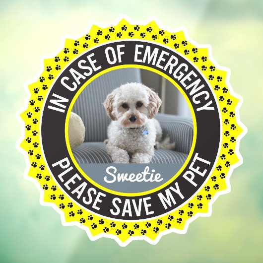 Benutzerdefinierte Farbe des Fotos für die Sicherh Fensteraufkleber (Blatt 3)