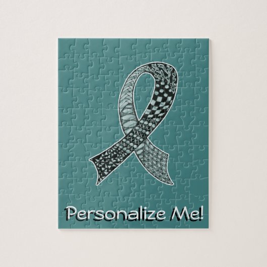Benutzerdefinierte Farbe des Krebsbewusstseins Puzzle (Vertikal)